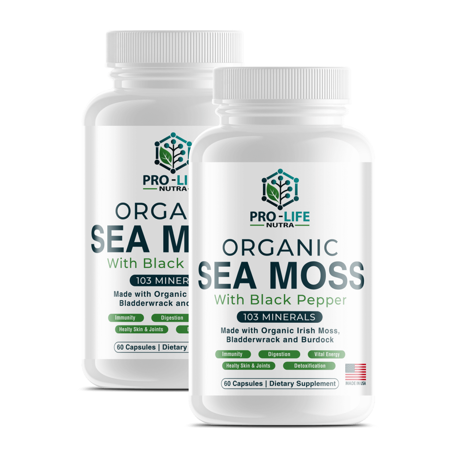Sea Moss Capsules - 60 days